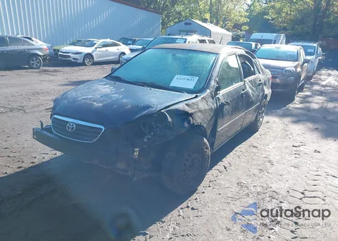 2006 Toyota Corolla Le z USA, uszkodzony, nr VIN 2T1BR30E26C696595